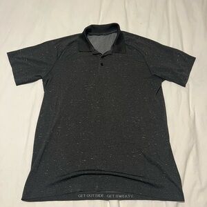 Men's Dark Grey Polo Shirt